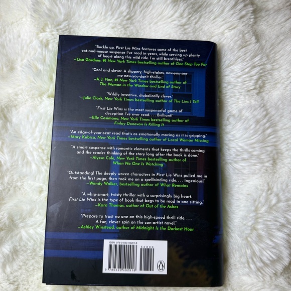 First Lie Wins Hardcover Book - Picture 2 of 2